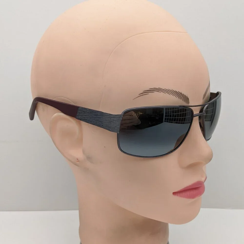 🕶️Made in Italy! Maui Jim OHIA MJ703-02S Pol. Sunglasses 63/17/135 | ALC417🕶️